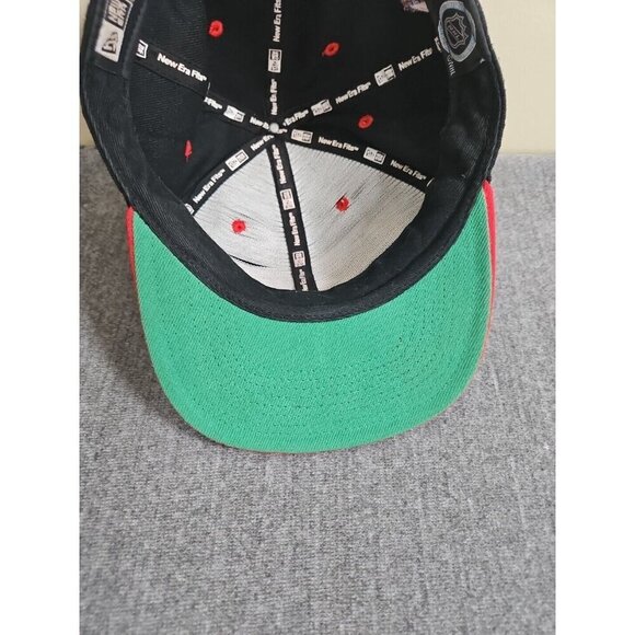 New Era Chicago Blackhawks Snapback Cap Hat NHL Hockey Adjustable OS 9 Fifty - Picture 10 of 16